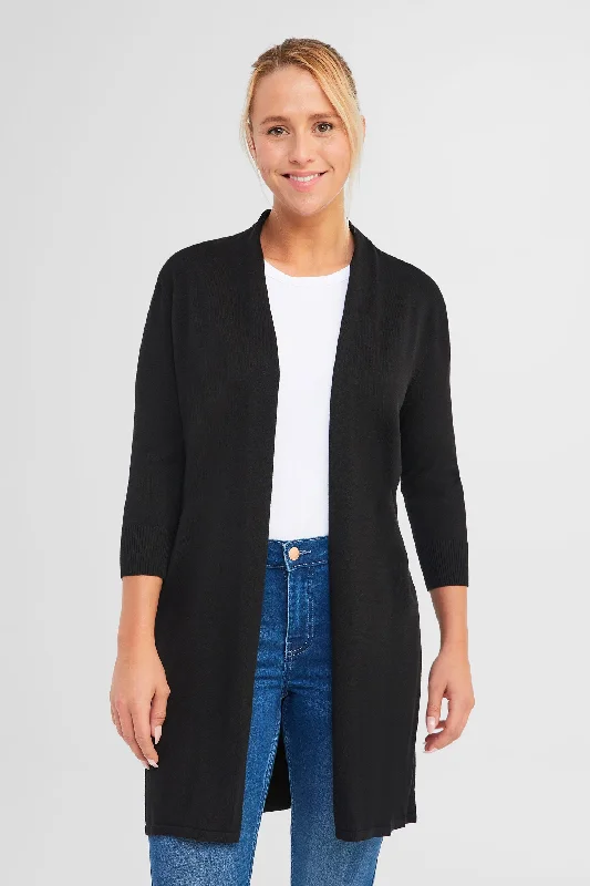 Cardigan en maille fine - Femme Print Jacquard Patchwork