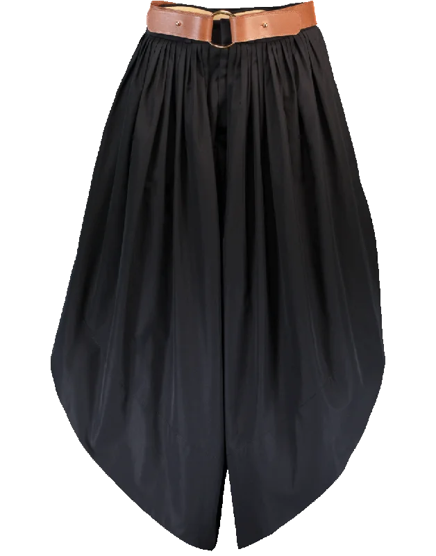 Pant With Belt Elegant Trouser Pants