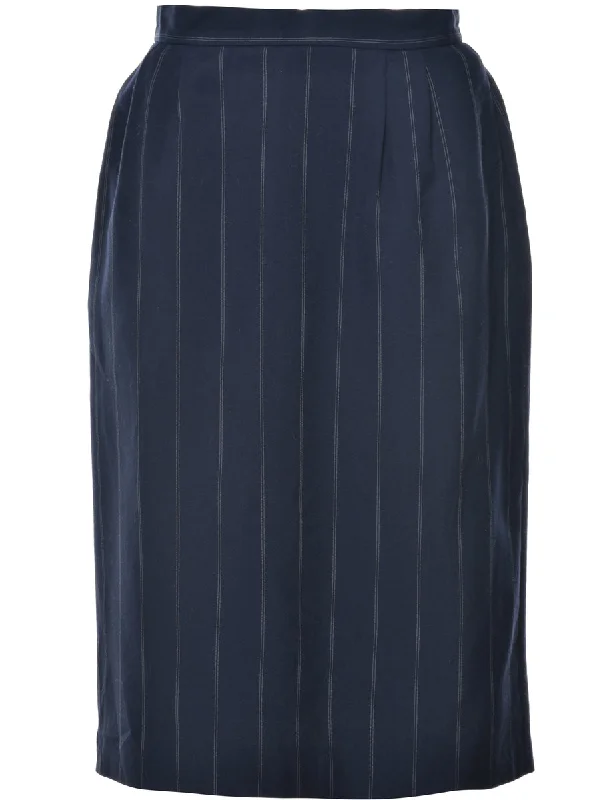 Striped Skirt - S denim skirt casual