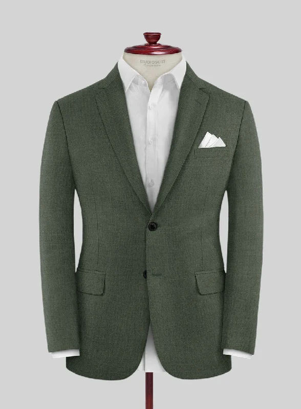 Fresco Green Wool Jacket Herringbone Jacket Houndstooth Jacket Plaid Jacket