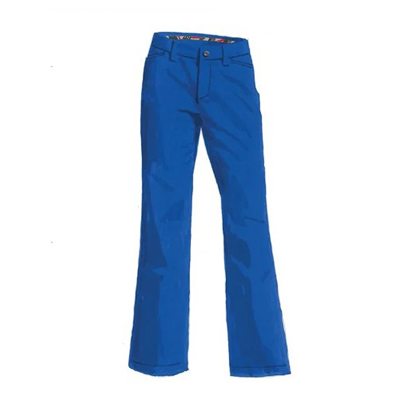 Classic Twill Pants High-Waist Trousers