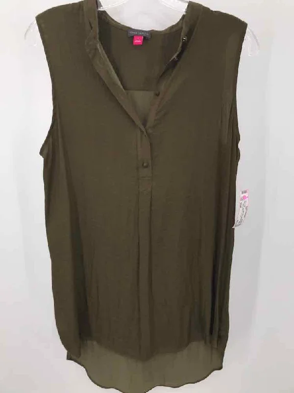 Pre-Owned Vince Camuto Green Size Small Tank Top lime green tank