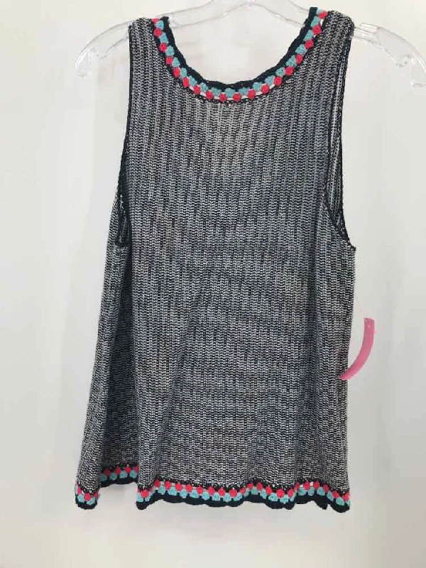 Pre-Owned THML Navy Size Small Tank Top peekaboo tank top
