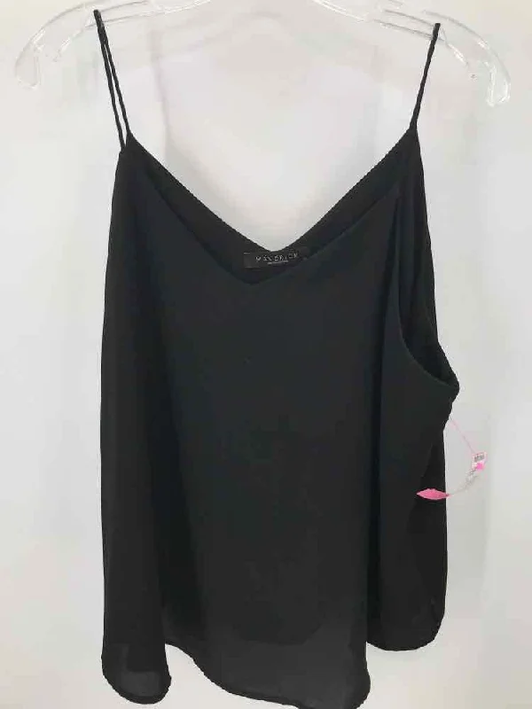 Pre-Owned Maverick Collection Black Size XL Tank Top relaxed fit tank