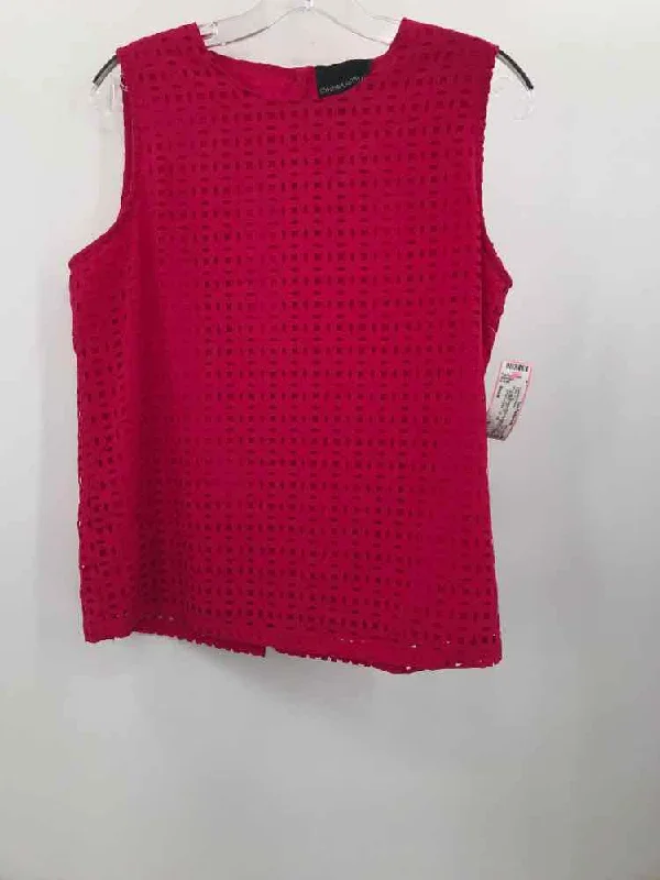 Pre-Owned Cynthia Rowley Pink Size Small Tank Top sexy tank top