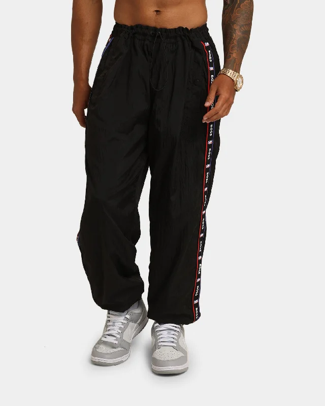 Hugo Boss Hugo Boss X NBA Nylon Track Pants Black Formal Slim Pants