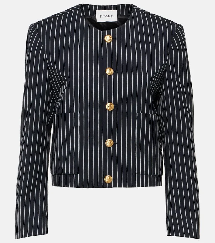 Frame Pinstripe jacket Denim Jacket Leather Jacket Suede Jacket