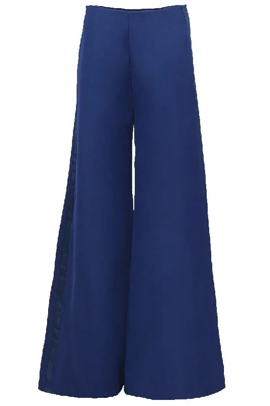 Wide Leg Tux Pant Trendy Wide-Leg Pants