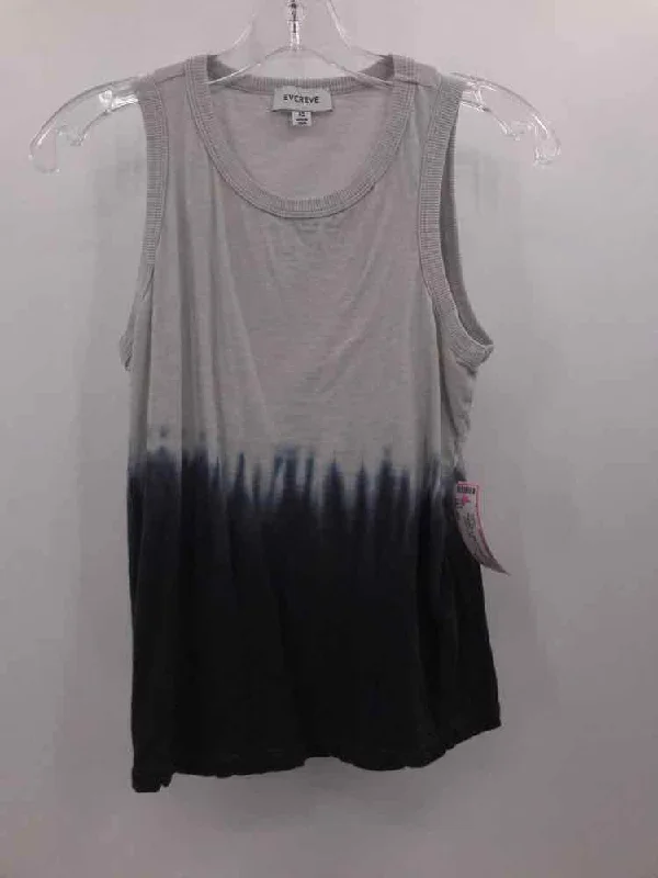 Pre-Owned Evereve Grey Size XS Tank Top soft tank top