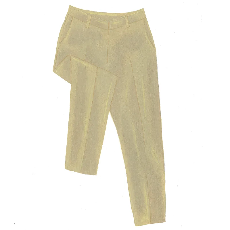 Silk Pants Classic Stretch Pants
