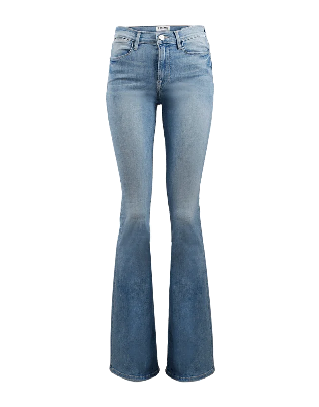 Le High Flare Denim Pant High-Waist Trousers