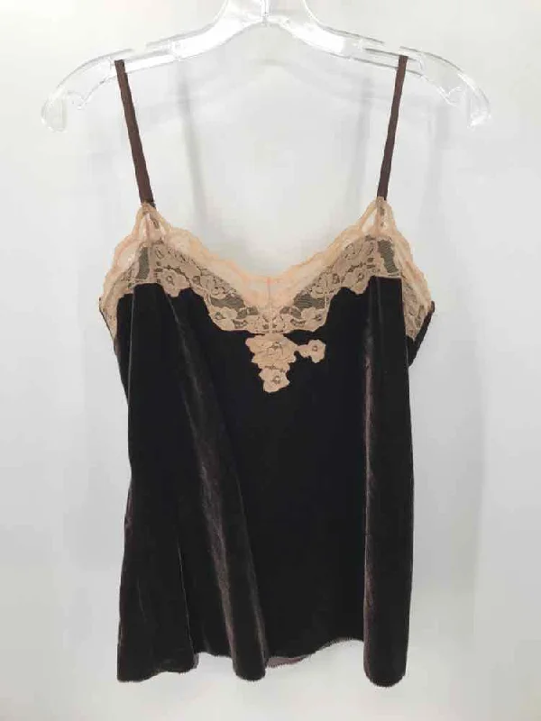 Pre-Owned shameless Brown Size Medium Tank Top solid color tank