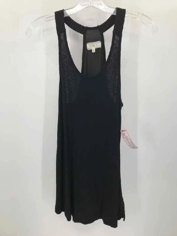 Pre-Owned Lou & Grey Black Size XS Tank Top fashionable tank top
