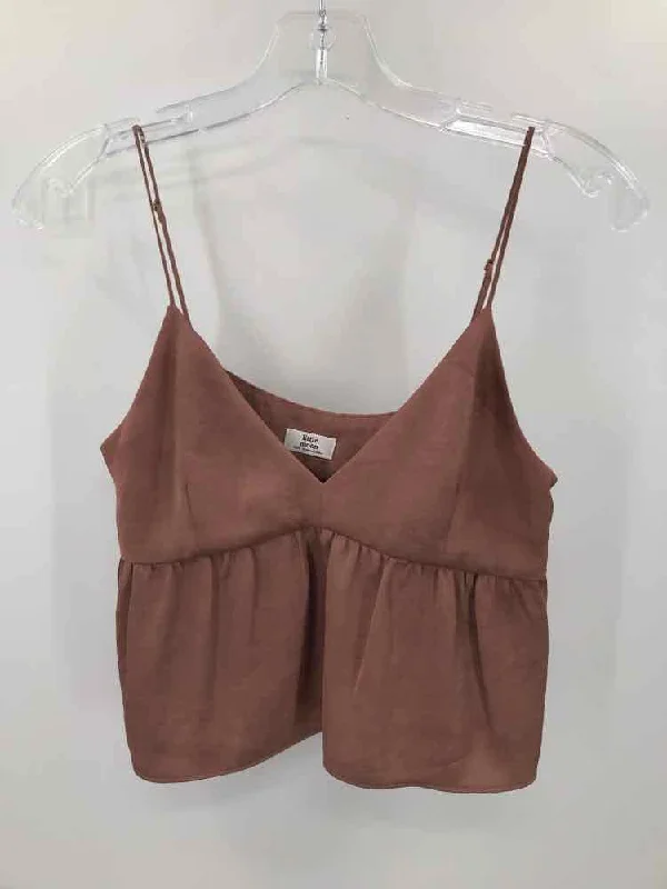 Pre-Owned little moon Brown Size XXS Tank Top pastel tank top