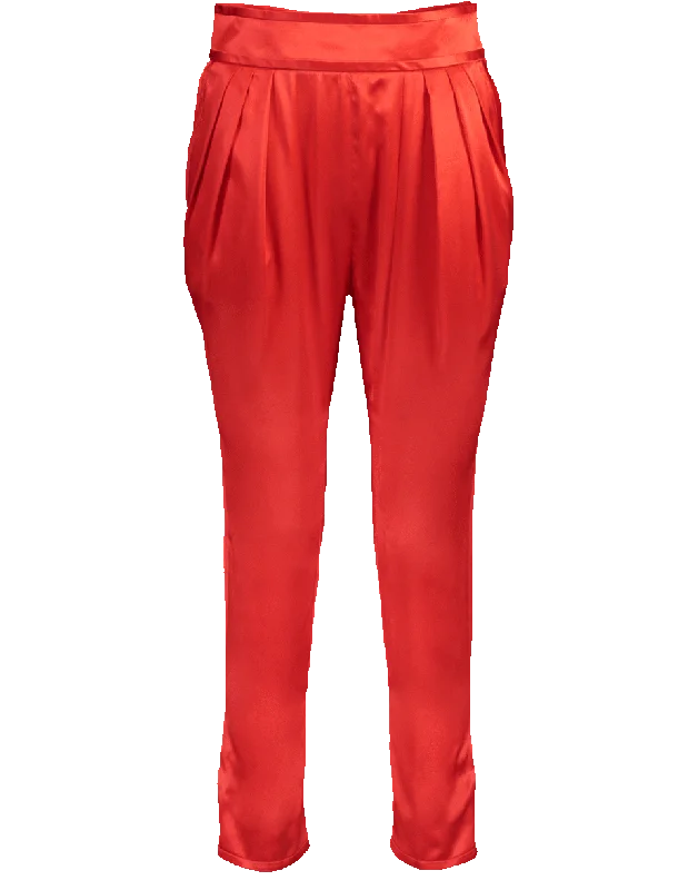 Silk Satin Pant Comfortable Jogger Trousers