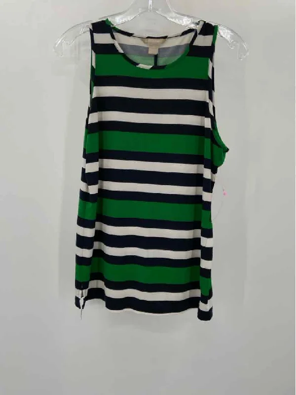Pre-Owned Banana Republic Green Size Medium Tank Top peach tank top