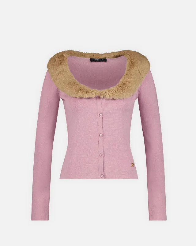 Maglia Cardigan Hooded Cardigan Collared Cardigan Shawl Collar