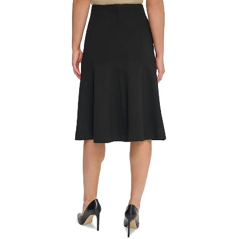 Tommy Hilfiger Womens Office Midi A-Line Skirt vintage skirt charm