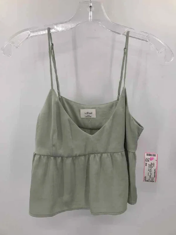 Pre-Owned Wilfred Green Size 2XS Tank Top neon tank top