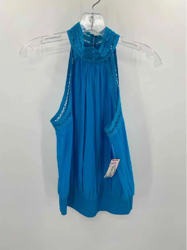 Pre-Owned Ramy Brook Blue Size XS Tank Top flowy tank top
