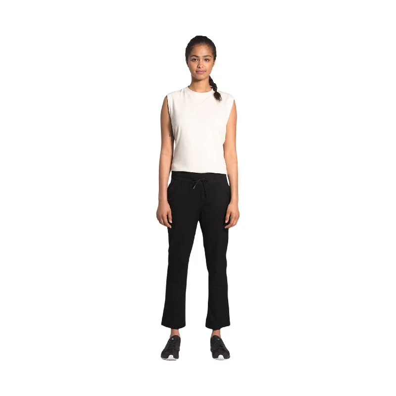The North Face Women's Aphrodite Motion Pants - Black Comfy High-Waist Jeans