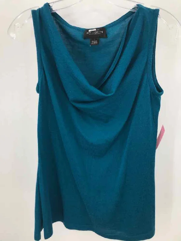 Pre-Owned St John Blue Size XS Tank Top scoop neck tank