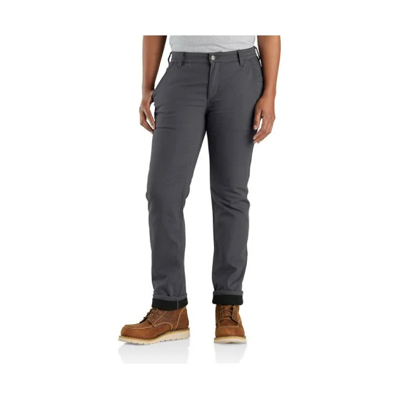 Carhartt Women's Fleece Lined Pant - Shadow Elegant Silk Pants