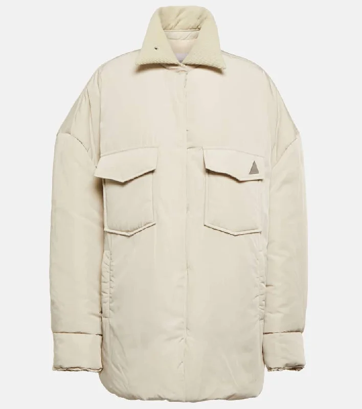The Attico Puffer jacket Snapped Jacket Toggled Jacket Drawstring Jacket