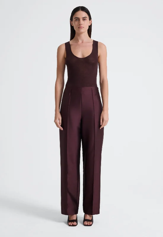 Roller Silk Wool Pant - Drew Comfortable Jogger Trousers