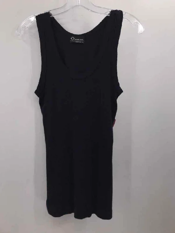 Pre-Owned Crown Jewel Navy Size Medium Tank Top sleep tank top