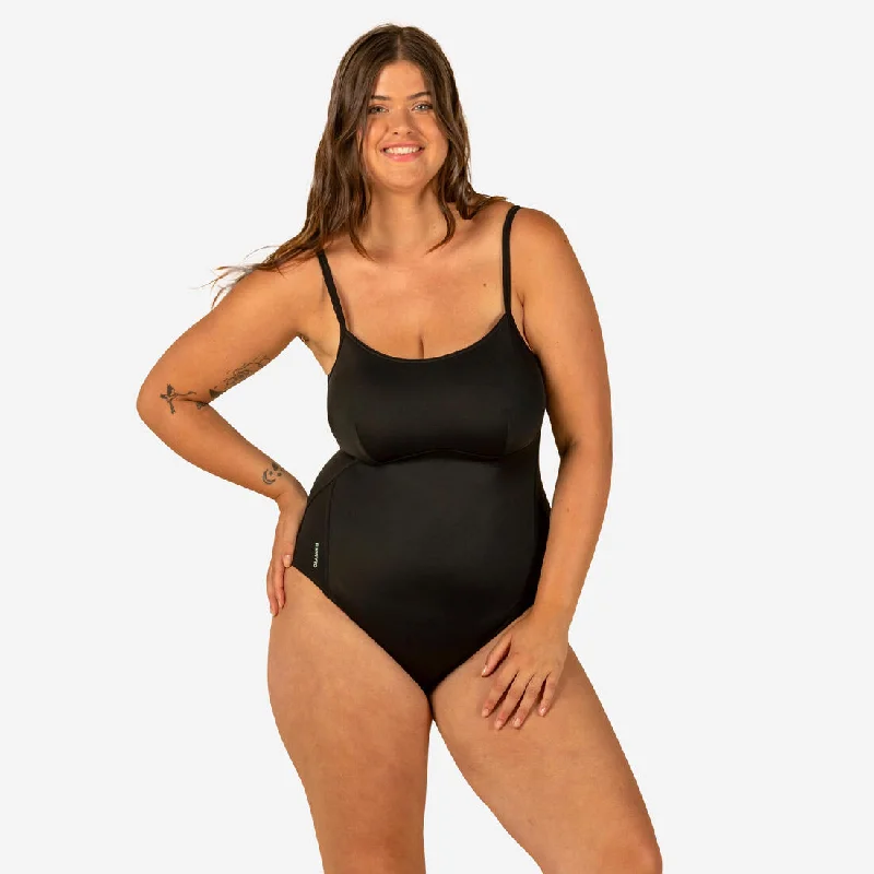 1-piece women's swimsuit CLOE BLACK adjustable X or U shaped back Bold Swimsuit Design 1-piece women's swimsuit CLOE BLACK adjustable X or U shaped back Bold Swimsuit Design